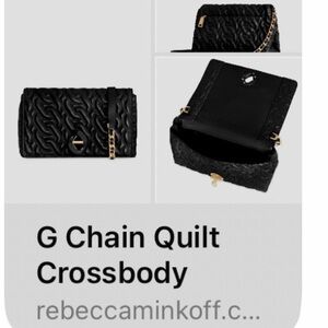Rebecca Minkoff crossbody G- chain bag